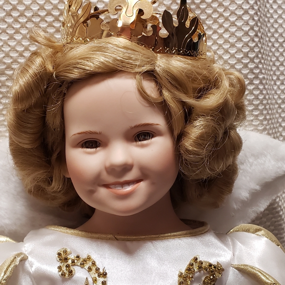 Porcelain Shirley Temple Doll